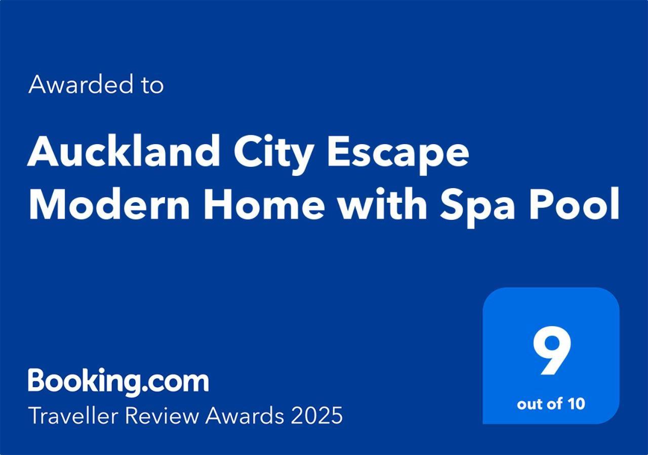 Auckland City Escape Modern Home With Spa Pool 외부 사진